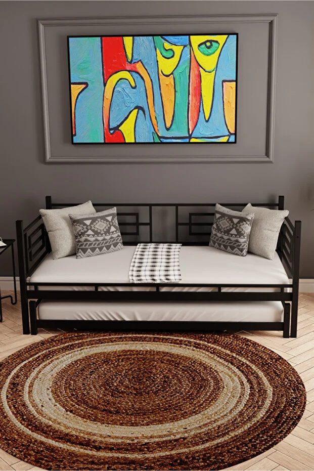 Larissa Daybed Sedir Karyola Siyah